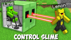 ماین کرفت کنترل ربات فضایی!! |...