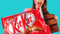 چالش غذایی  کیت کت شکلاتی خنده...