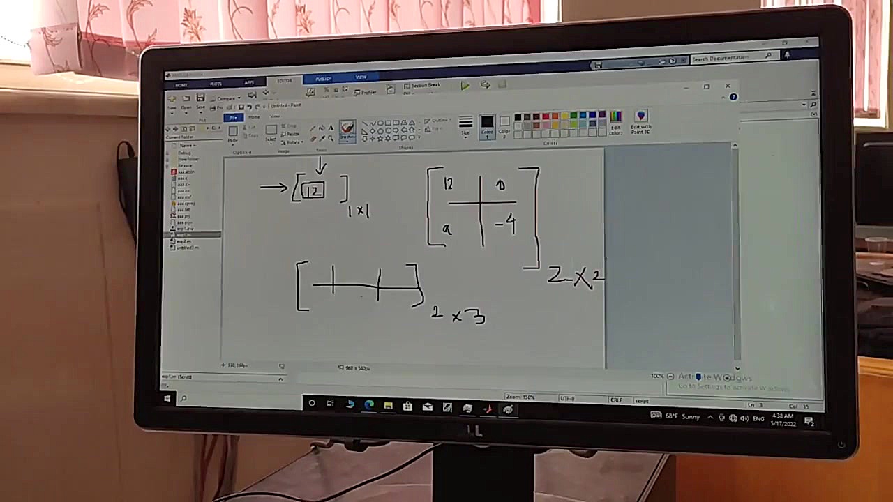 MATLAB کار با دستور ورودی و محاسبه شاخص bmi پیلینگ