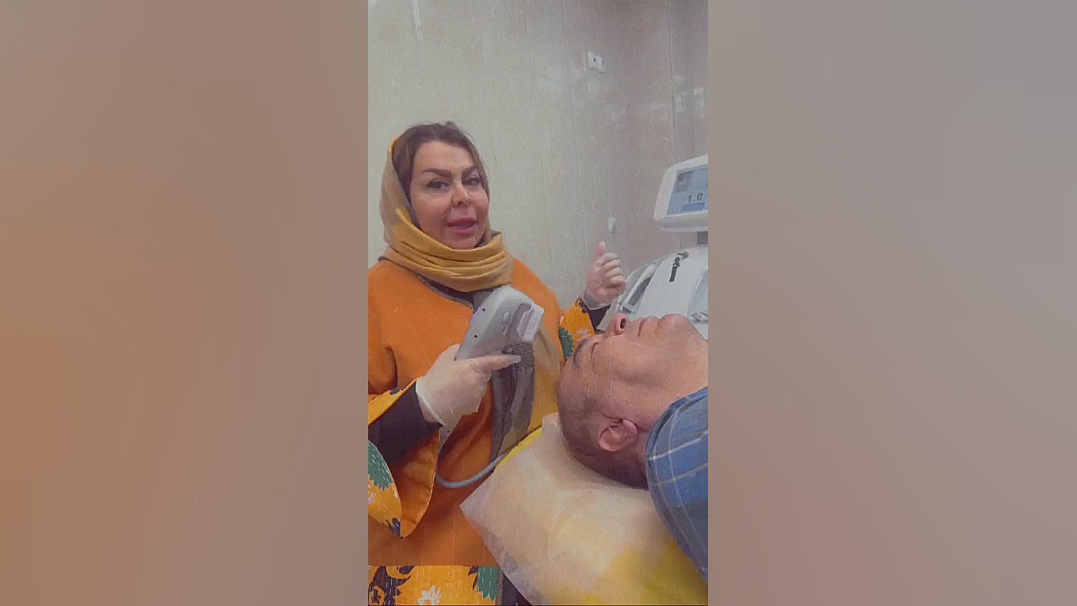 هایفوتراپی دور چشم دکتر فرحناز زینعلی - متخصص پوست، مو، زیبایی زنجان
