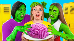 تفریحی و سرگرمی |خوردن کیک مغز...