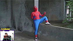 مبارزه اسپایدر من و ونوم ، چال...