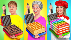 چالش غذایی ، چالش خنده دار غذا...