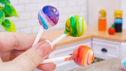 طرز تهیه آبنبات کهکشانی مینیات...