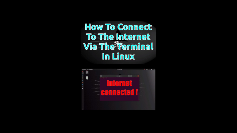 How to connect to the Internet via the terminal in linux-ترمینال-shorts زمان59ثانیه