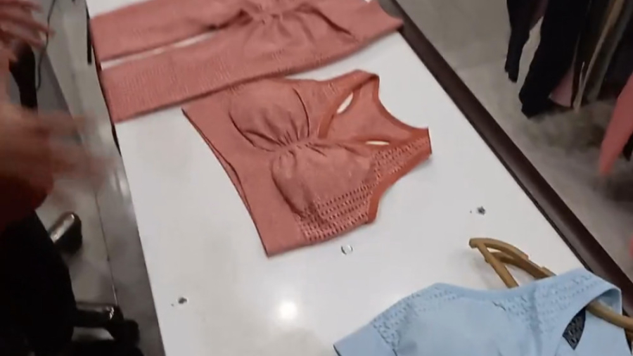 ست اورجینال نیمتنه و لگ چیندار سیملس سفارش اروپا