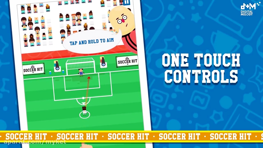 Soccer Hit mobile game by Digital Melody Games Official