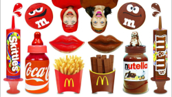 چالش غذایی  چالش خنده دار شکلا...