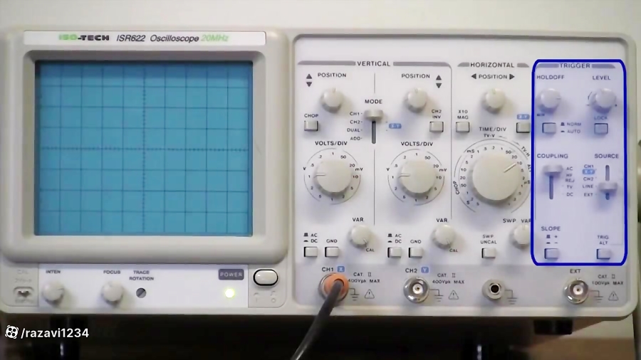 How does n oscilloscope work?