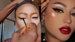 اموزش ارایش عروس خط چشم خفن  ا...