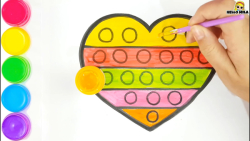 نقاشی قلب برای کودکان  نقاشی آ...
