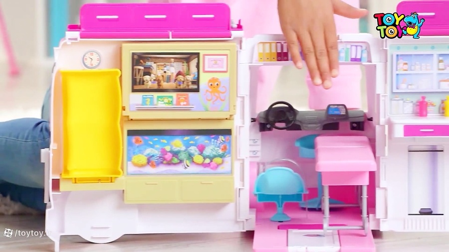 ست بازی آمبولانس عروسکی توی توی toytoy.ir