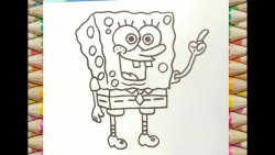 چگونه نقاشی باب اسفنجی بکشیم |...