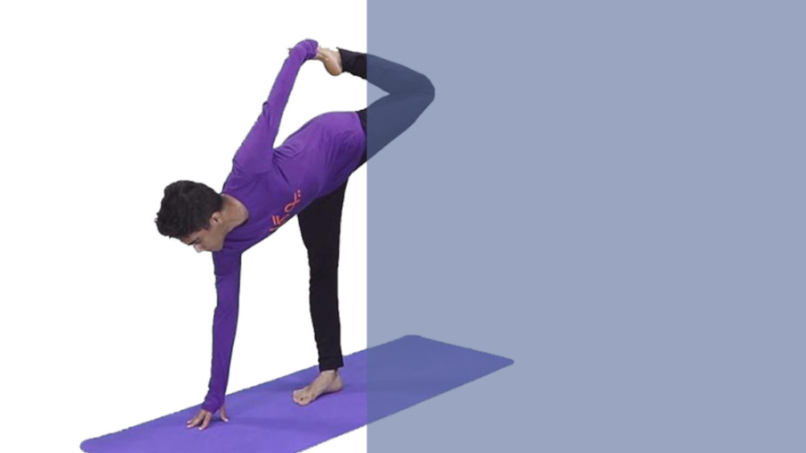 آموزش یوگا پیشرفته - ناتراجاسانا