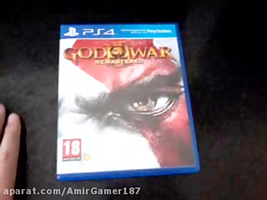 امیر گیمر - آنباکسینگ بازی God of War 3 Ps4