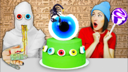 چالش غذایی  چالش با مومیایی خن...