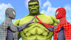 نبرد دیدنی ابرقهرمانان هالک در...