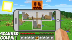 ماین کرفت اسکن بزرگترین گولم م...