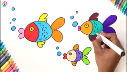 چگونه گام به گام ماهی بکشیم |...