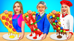 تفریحی و سرگرمی  درست کردن کیک...