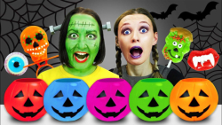 چالش غذایی  چالش خنده دار کدو...