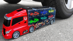 ماشین آزمایشی در مقابل اتوبوس...