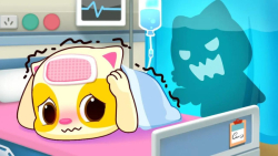 کارتون کودکانه  ترس از روح ناش...