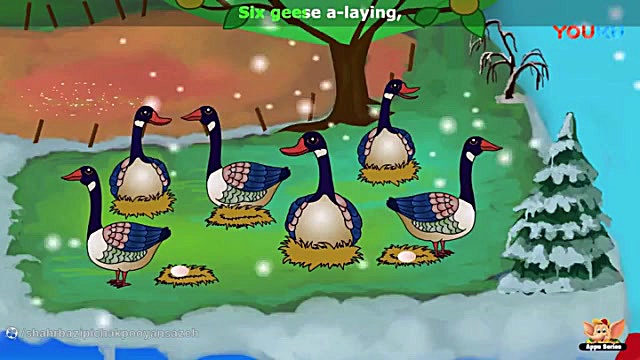Twelve Days of Christmas کارتون کودکانه کوکوملون/ کارتون جذاب کودکانه زمان117ثانیه