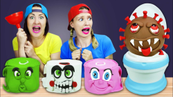 تفریحی و سرگرمی::چالش غذایی هی...