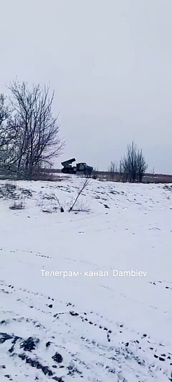 آتش گرفتن راکت انداز کاتیوشا ا...