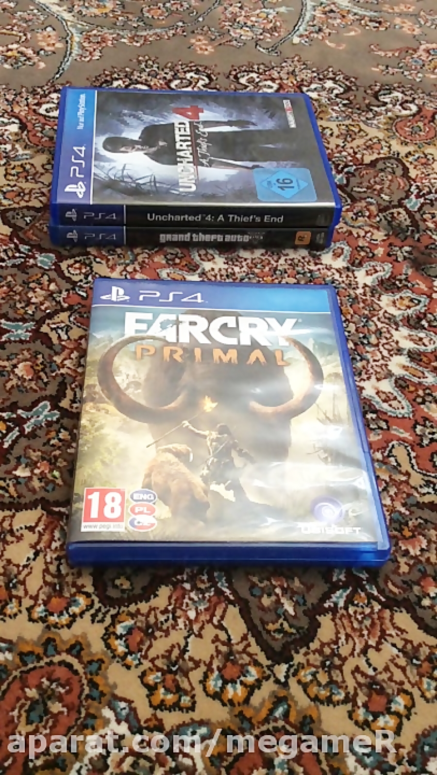 آنباکسینگ بازی Farcry Primal برای ps4