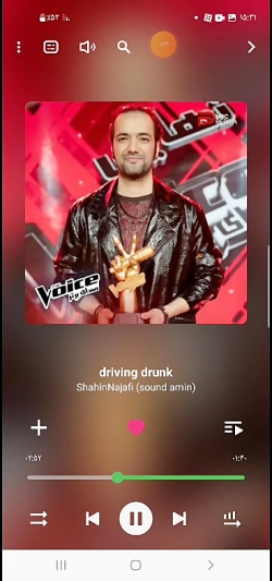 آهنگ رانندگی در مستی در مسابقه...