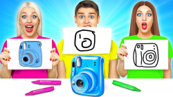 چالش خنده دار و جدید  نقاشی ها...