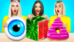 چالش غذایی خنده دار و جدید  غذ...