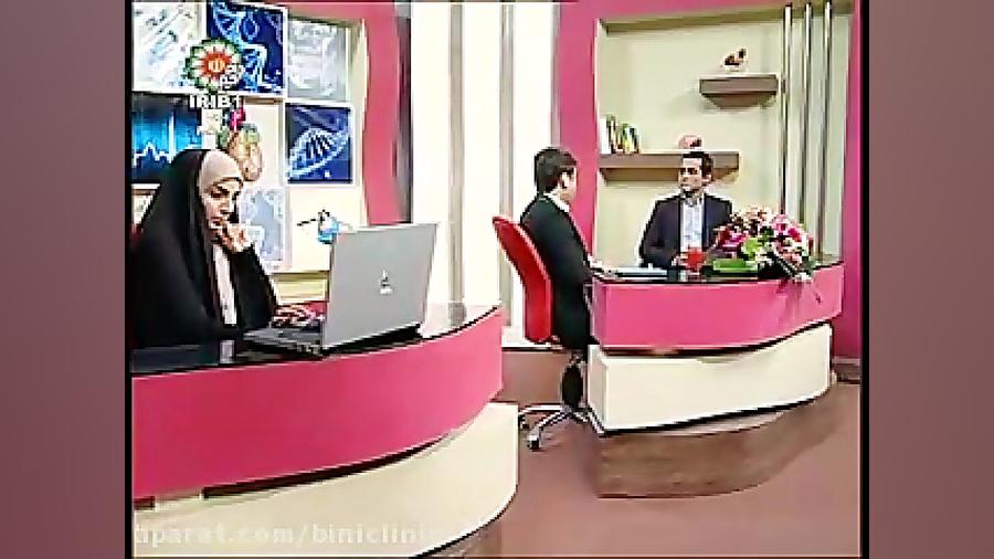 توضیحات عمل بینی توسط دکتر عباسی در شبکه جام جم 3 دکتر حامد عباسی