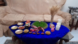 چیدن سفره هفت سین