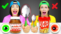 تفریحی و سرگرمی چالش غذای هالو...