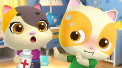 کارتون سرگرمی کودک کودک مریض ش...