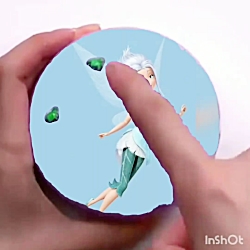 اسلایم فتوشاپ خواهر تینکربل