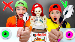 چالش خوراکی یام یام سنگ ،کاغذ،...