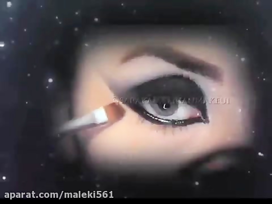آموزش آرایش چشم عربی, آموزش آرایش چشم- سایه ترکیبی