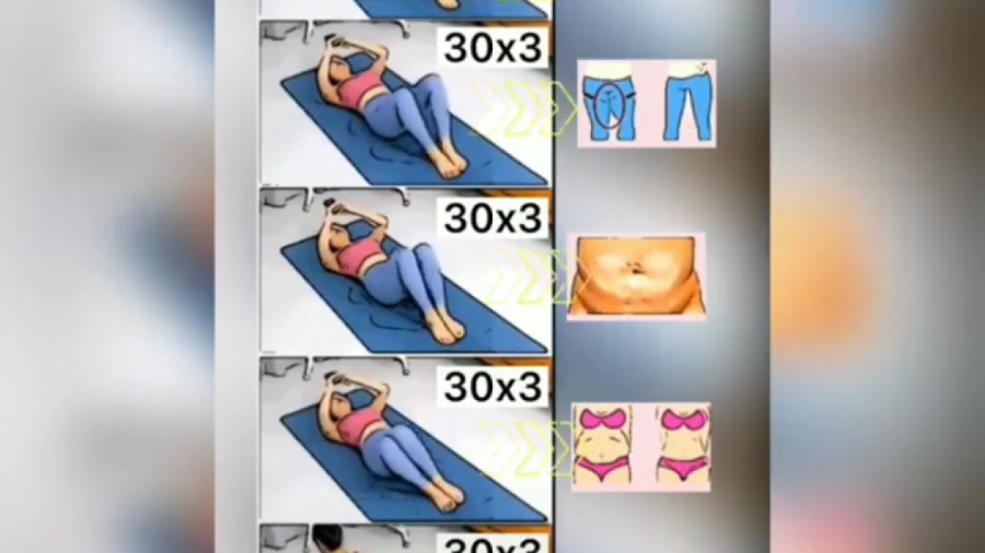 حرکات ورزشی ساده در منزل