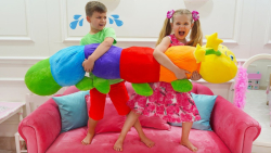 کودک دیانا و روما  بازی در اتا...