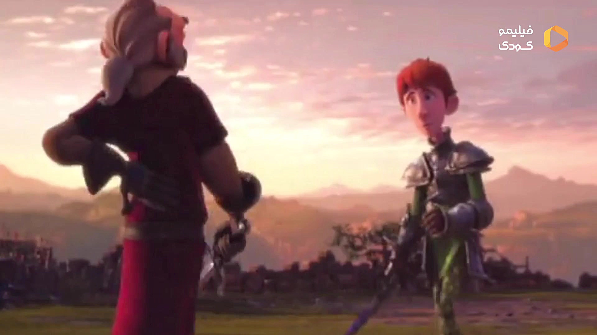 تریلر دوبله فارسی Justin and the Knights of Valour فیلیمو کودک