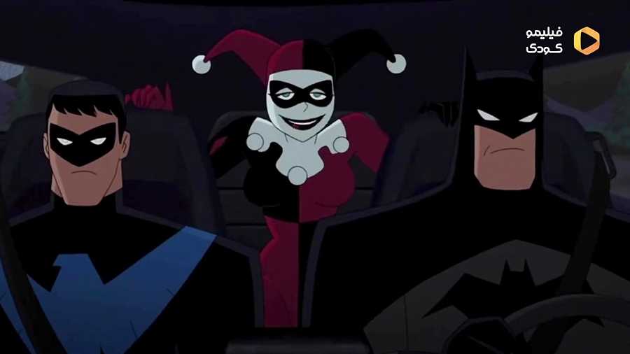 تریلر دوبله فارسی Batman and Harley Quinn فیلیمو کودک زمان72ثانیه