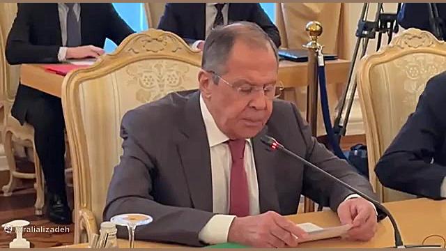 حضور دکتر علیزاده در دیدار و گفتگوی وزرای امور خارجه ایران و روسیه در مسکو کانال رسمی دکتر علی علیزاده