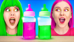 چالش غذایی  چالش خنده دار نوشی...