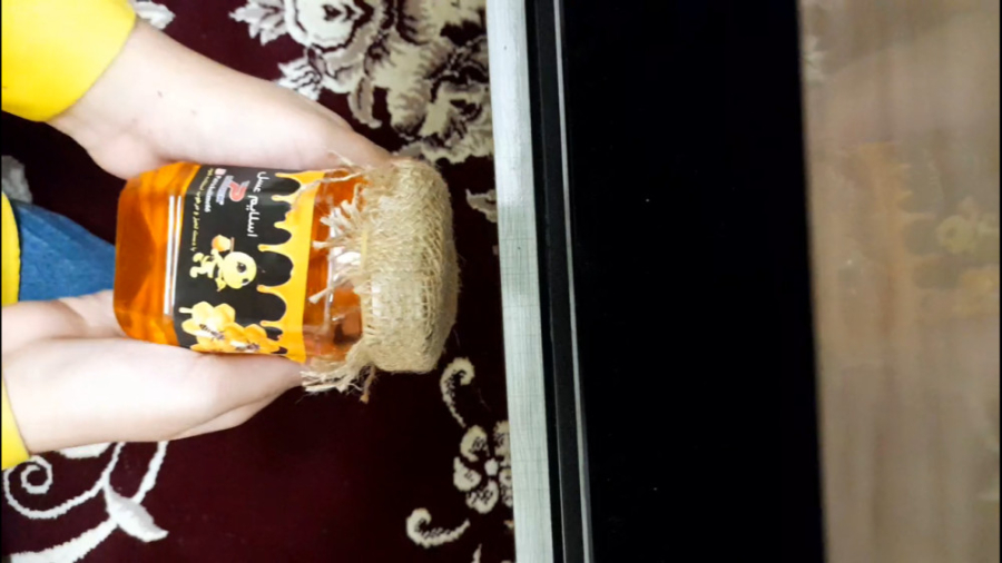 آنباکسینگ عسل اسلایم(بوی عسل میده) زمان385ثانیه