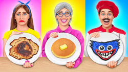 چالش غذایی مادربزرگ  سیب زمینی...