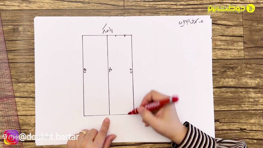 ویدیو 11 : انواع دامن کلوش مرحله سوم (دامن کلوش ایتالیایی)